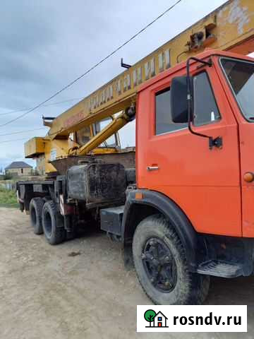 Услуги автокрана 25 тон имеется бадья и принадлежн Дербент - изображение 1