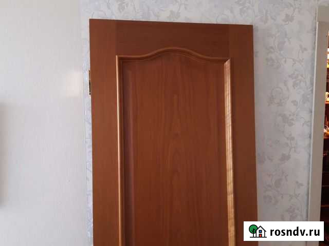 Дверь межком 70 200 с коробом наличн ручкой Бугры - изображение 1