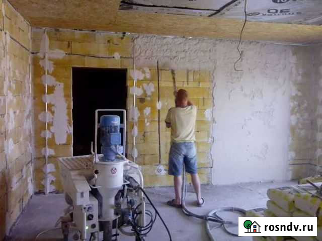 Машинная штукатурка стен Воскресенск - изображение 1