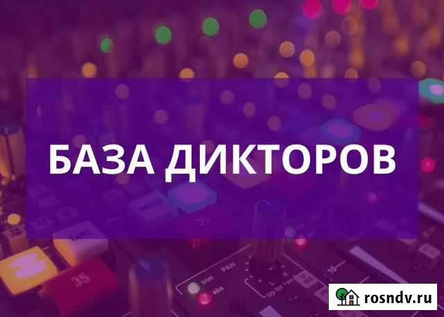 Озвучивание (озвучка) текста, видеоролика. Дикторы Казань - изображение 1