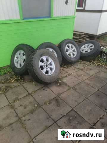 Зимняя резина r16 на дисках Икша - изображение 1