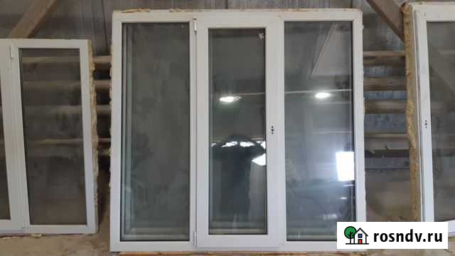 Окна пластиковые бу разных размеров Тамбов - изображение 1