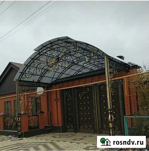 Навесы с кованными элементами м.к Кардоникская - изображение 1