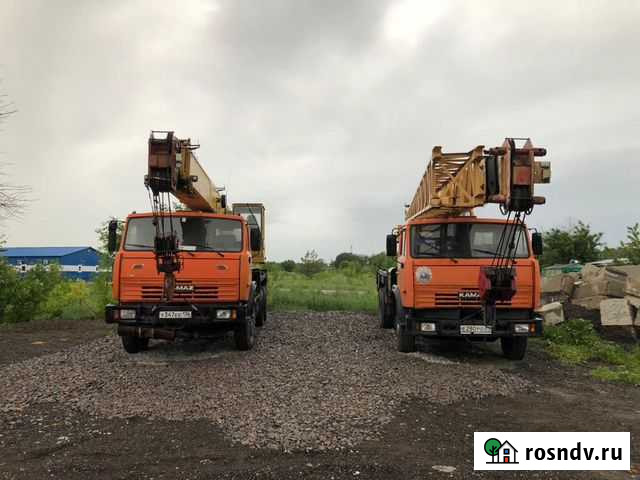 Услуги автокранов 25 тонн Павловск - изображение 1