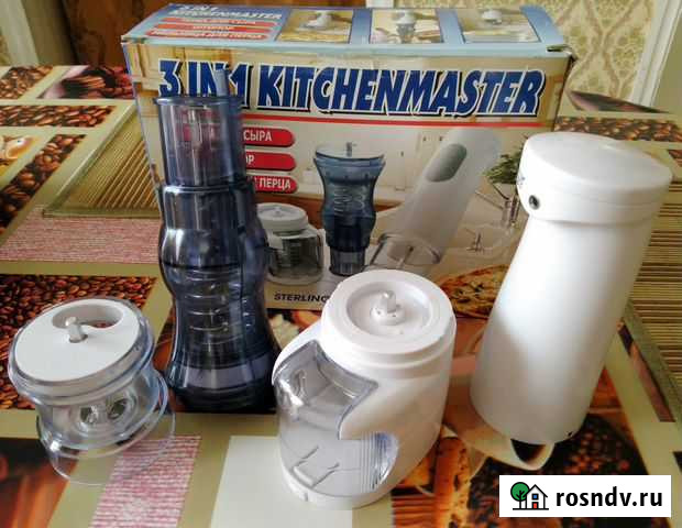Новый Мини Кухонный комбайн 3в1 Таганрог - изображение 1