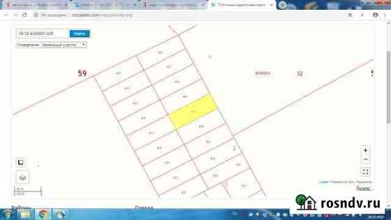 Участок СНТ, ДНП 10 сот. на продажу в Юго-Камском Юго-Камский
