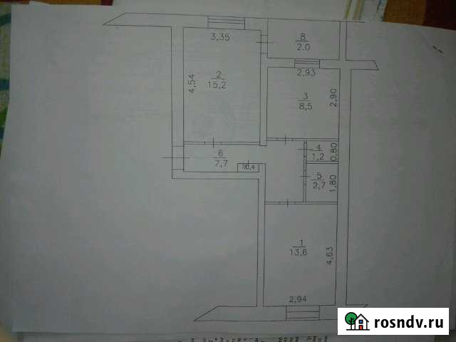 2-комнатная квартира, 54 м², 3/5 эт. на продажу в Ишимбае Ишимбай - изображение 1