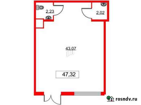 Продам помещение свободного назначения, 47.32 кв.м. Всеволожск