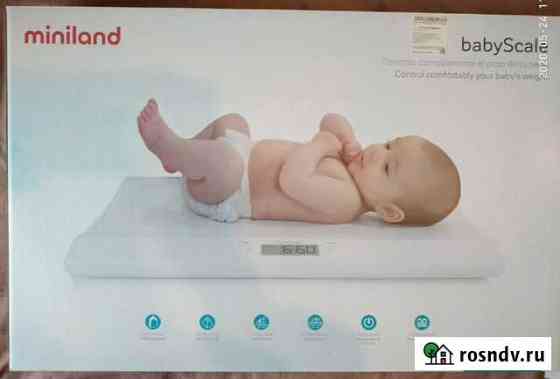 Детские весы Miniland Babyscale Москва