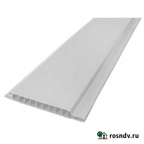 Вагонка пвх белая 10мм 3*0,1м stella Standart Сарапул - изображение 1