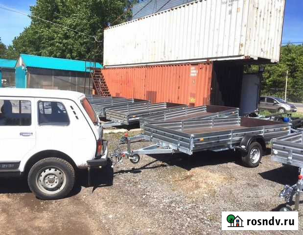 Прицеп бортовой для транспортировки снегохода Волгоград - изображение 1