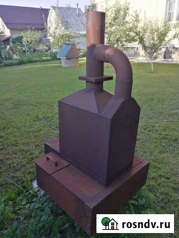 Печь для бани с баком для воды и каменкой Красногорск - изображение 1