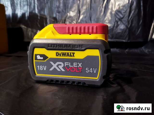 Аккумуляторная батарея XR flexvolt Li-Ion 18В, 9 А Знаменка - изображение 1