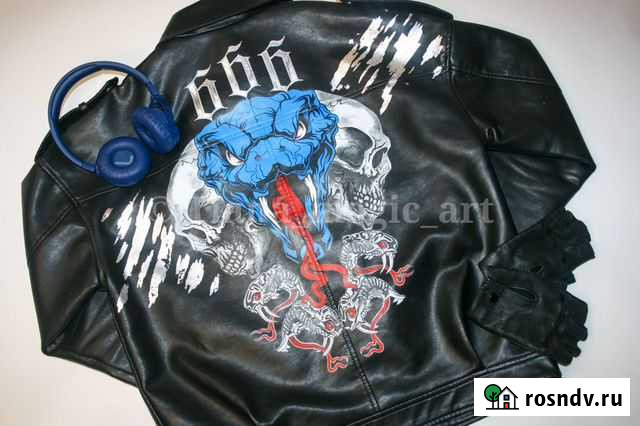 Кастомизация. Роспись одежды. Дизайн Новосибирск - изображение 1