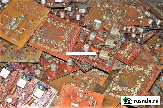 Советская электроника, платы с радиодеталями, эвм Вышний Волочек - изображение 1