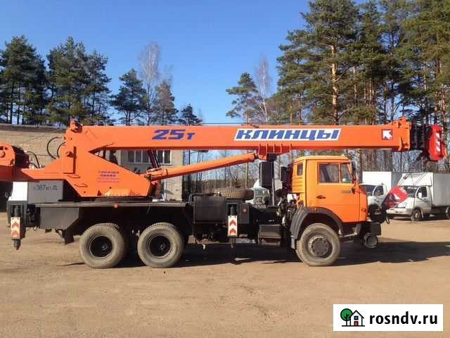 Аренда крана 25 тонн. Север Лен обл и Питер Агалатово - изображение 1