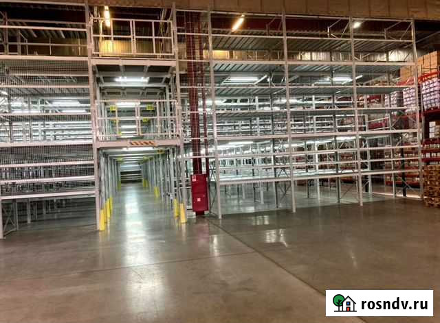 Мезонин складской на основе паллетных стеллажей Щёлково - изображение 1