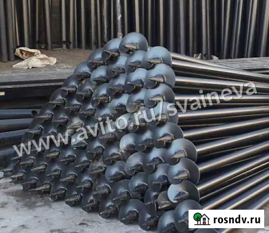 Винтовые сваи с установкой Большие Колпаны - изображение 1