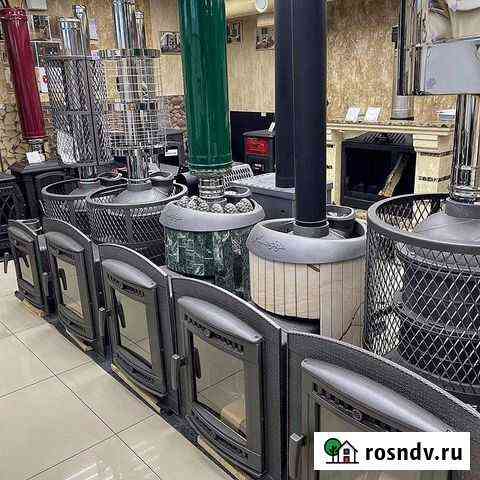 Дровяная печь для бани Атмосфера Про Уфа