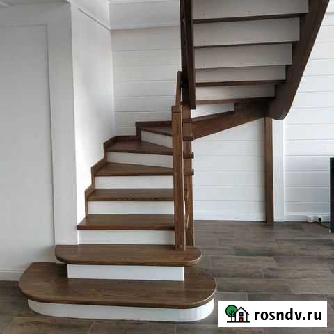 Лестницы из массива дерева под ключ Реутов - изображение 1