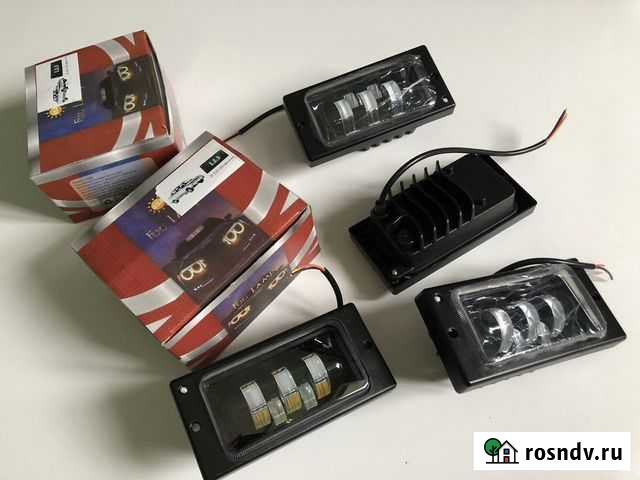 Led птф двухцветные ваз 2110-2114 55W регулировка Орехово-Зуево - изображение 1