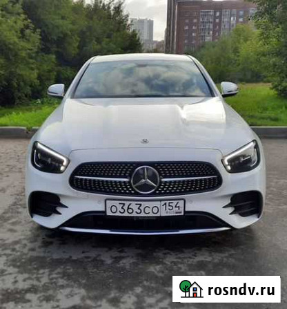 Аренда автомобиля Mеrcedes Е-Class с водителем Новосибирск - изображение 1