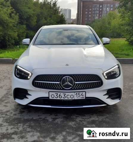 Аренда автомобиля Mеrcedes Е-Class с водителем Новосибирск - изображение 1