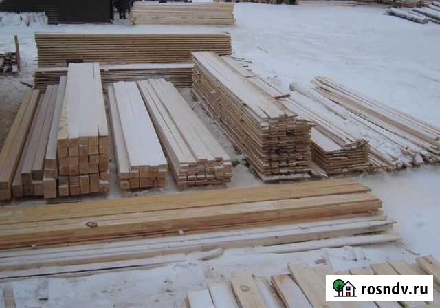 Брус и доска свежий лес Хомутово - изображение 1