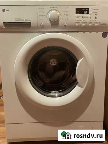 Стиральная машина lg 6 кг прямой привод Железногорск - изображение 1