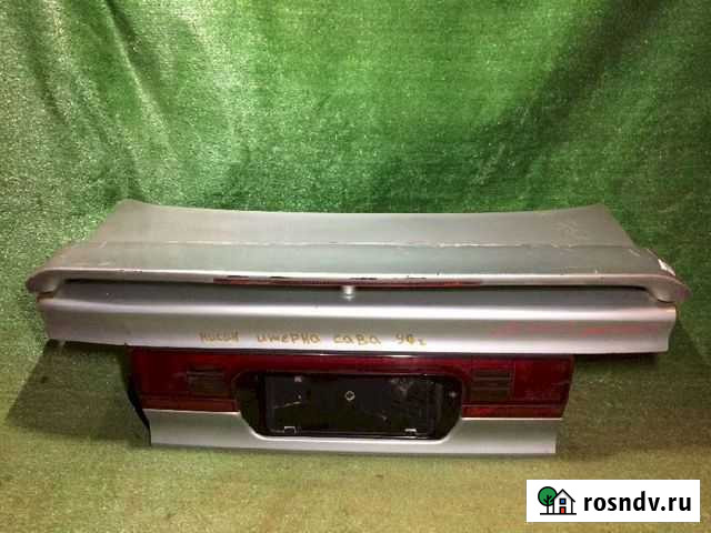 Крышка багажника Mitsubishi Eterna sava E33A Сереб Мосрентген - изображение 1