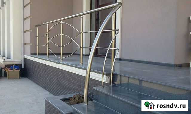 Перила из нержавейки. Перила сварные Цоцин-Юрт - изображение 1