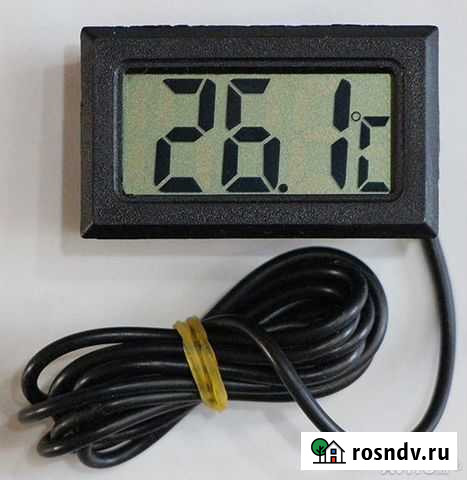Новый электронный термометр с выносным датчиком Новосибирск - изображение 1