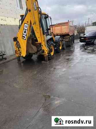 Услуги экскаватора погрузчика jcb Домодедово