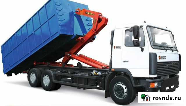 Вывоз мусора пухто 27м3 контейнер 27 м3 10тонн Валдай - изображение 1