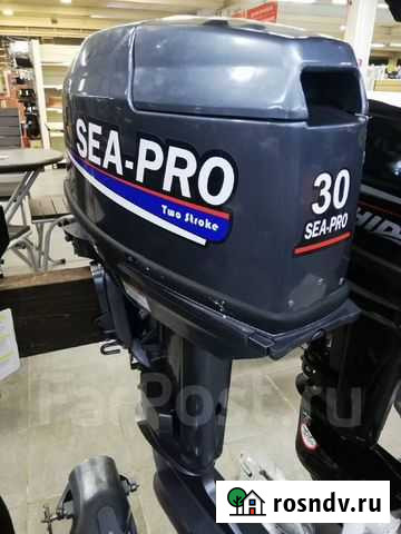 Лодочный мотор Sea pro 30 б/у Комсомольск-на-Амуре - изображение 1