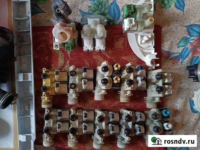 Клапана, пружинки, ребра, насосы на стиралку Смоленск - изображение 1