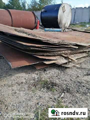 Железо листовое бу 6 мм Нягань - изображение 1