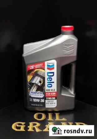 Моторное масло chevron Delo 400 XLE 10W-30 4л Видное