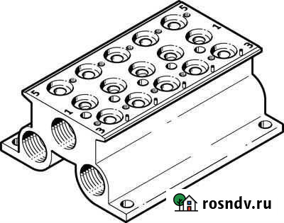 Плита для блочного монтажа Festo CPE14-PRS-3/8-5 Балашов - изображение 1