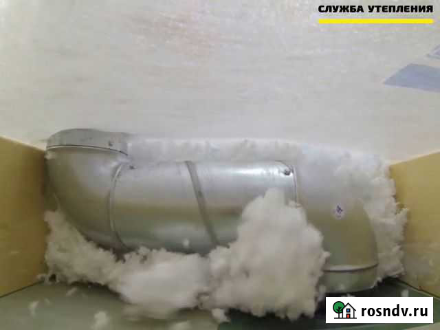 Задувная минеральная вата для крыши Малые Дербеты - изображение 1