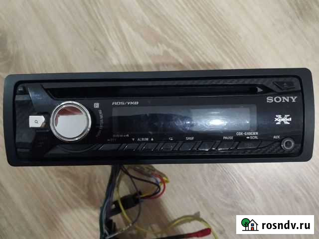Магнитола sony cdx Мурино - изображение 1