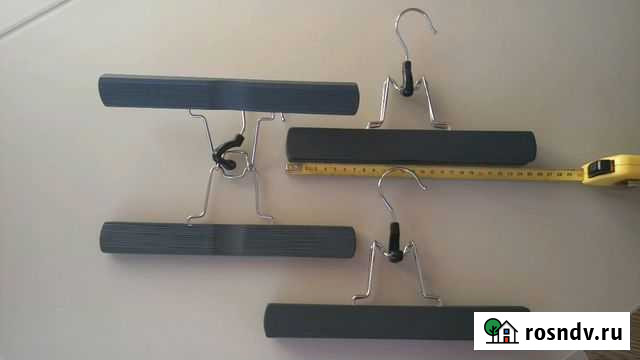 Вешалка-зажим для брюк антискользящая Москва - изображение 1