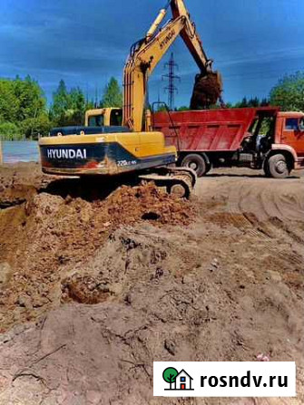 Услуги самосвалов от 1 до 35т. Фронтальный погрузч Ижевск - изображение 1