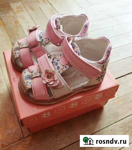 Сандали для девочки 17р Москва - изображение 1