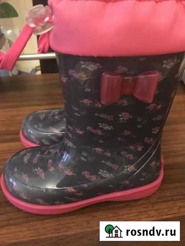 Резиновые новые сапожки chicco Москва - изображение 1