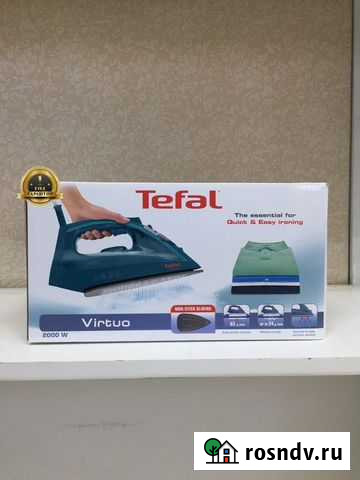 Утюг Tefal Virtuo FV 1712 новый, гарантия 1 год Березники - изображение 1