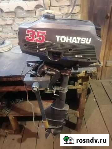 Лодочный мотор тохатсу 3,5лс Прокопьевск - изображение 1