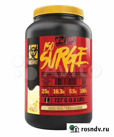 Протеин Mutant, Iso Surge, 727гр Москва - изображение 1