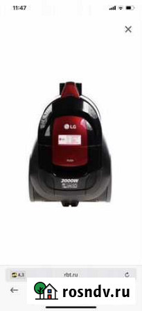 Пылесос LG Lifes Good 2000w VK69601N Волжский - изображение 1