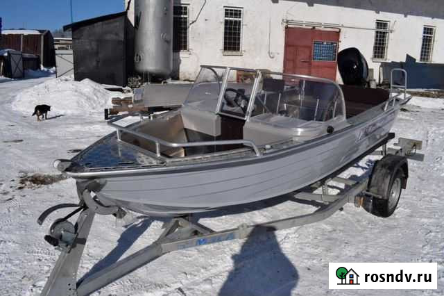 Алюминиевый катер WB430DCM (в наличии) новый Мурманск - изображение 1